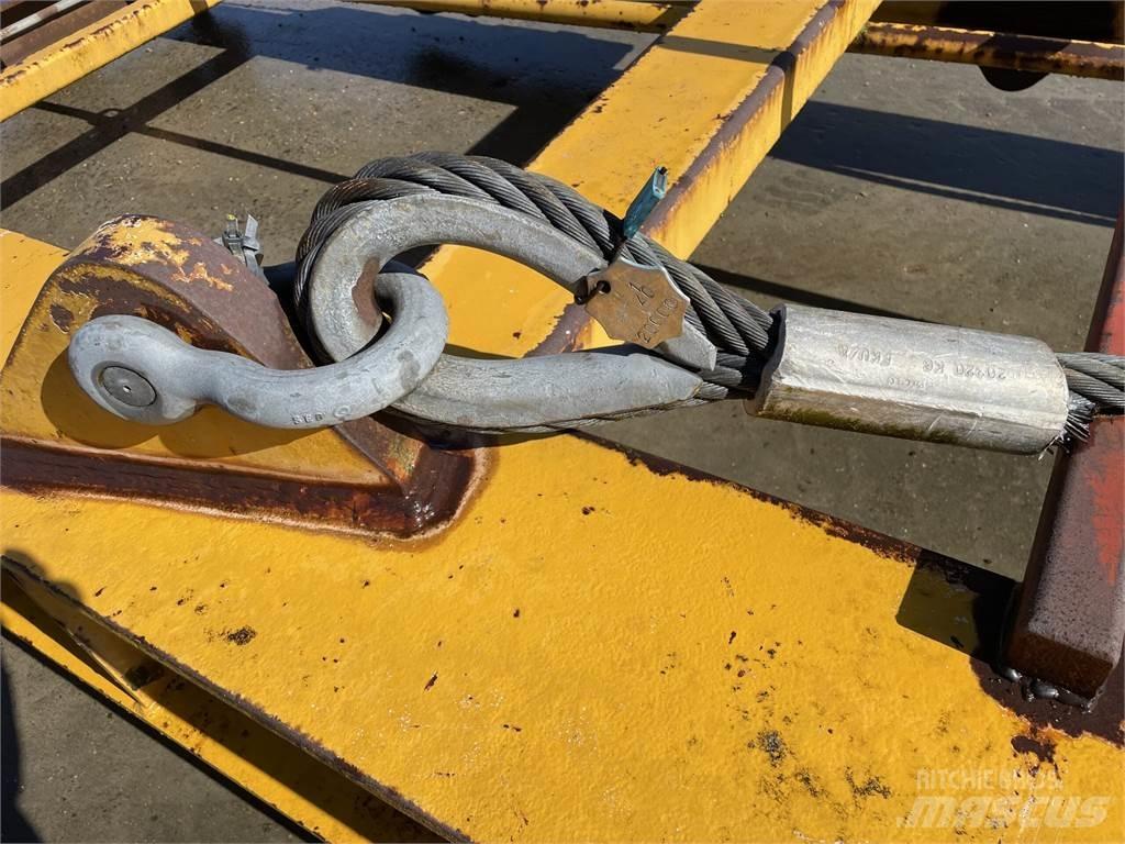  Løfteåg 42 ton Kran deler og utstyr