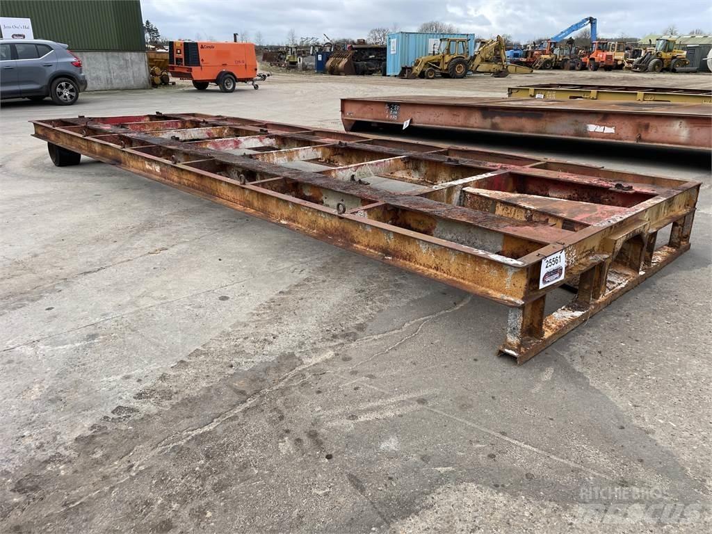 Mafi trailer 20ft - 25 ton Brønnhenger semi
