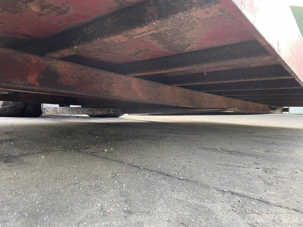  Maskintrailer med wirehejs Brønnhenger semi