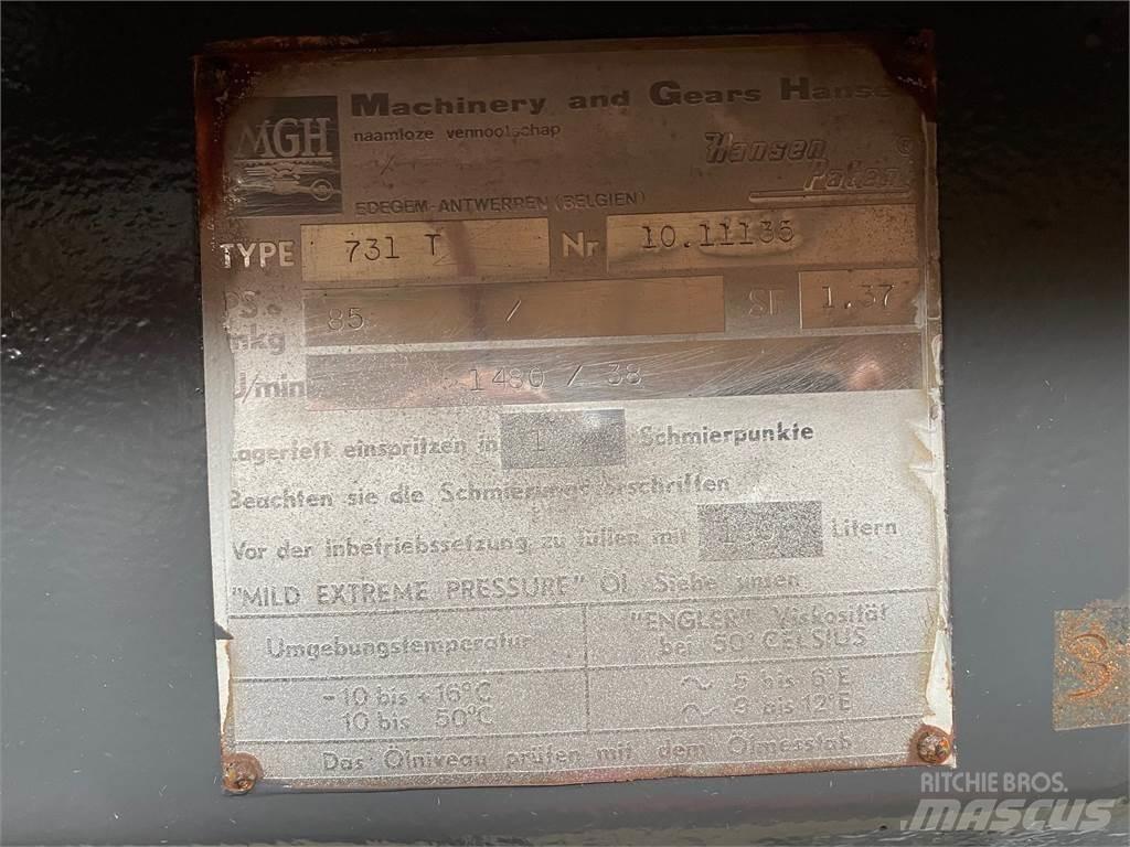  MGH Type 731 T gear - 39:1 Girkasser