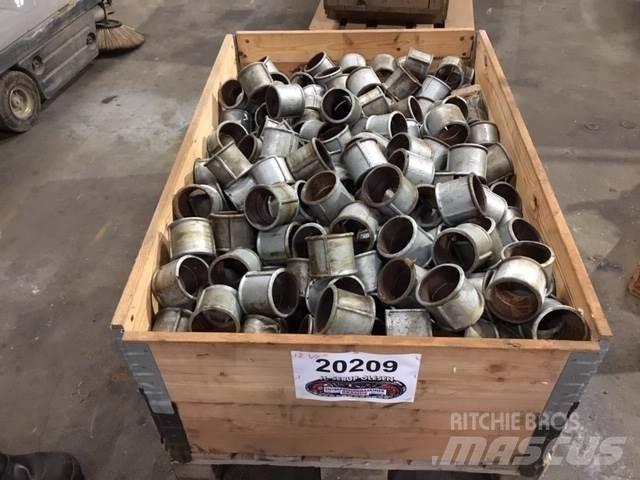  Muffer 2 1/2 galv. Andre komponenter