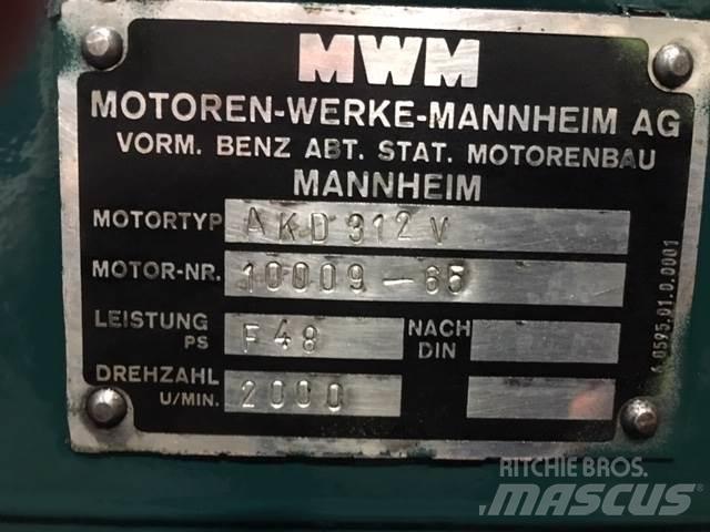 MWM KAD 312V motor Motorer