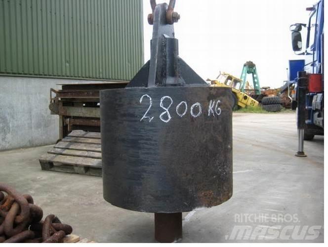  Nedbrydningskugle 2800 kg Knusere