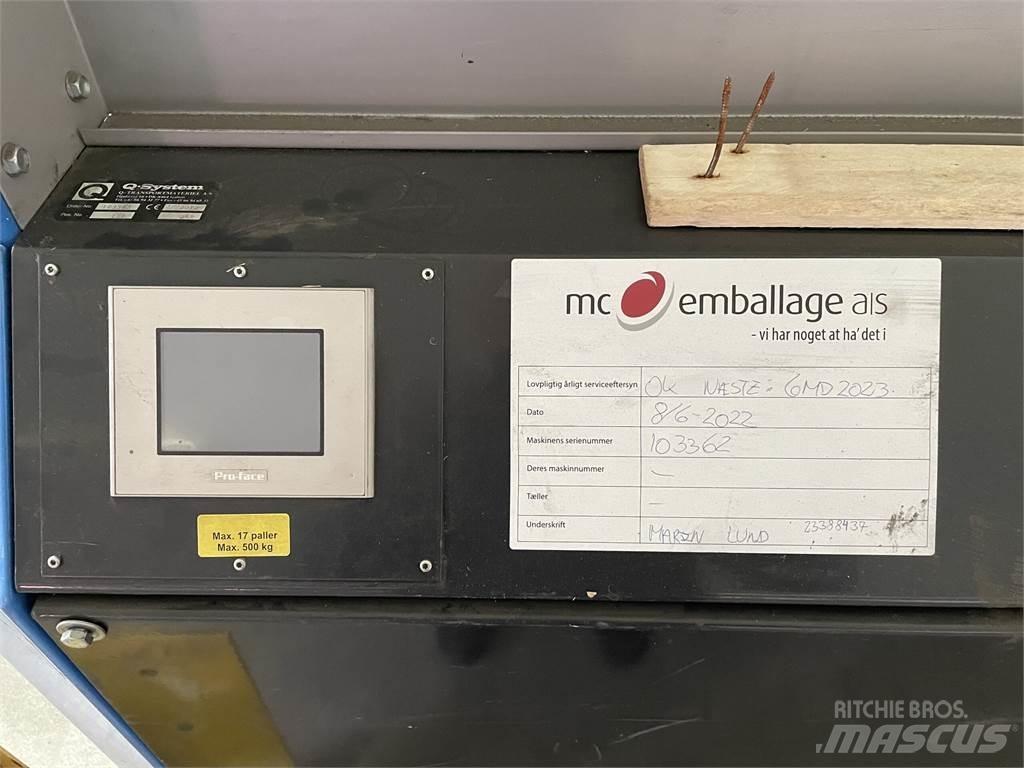  PallEvator pallemagasin Andre komponenter