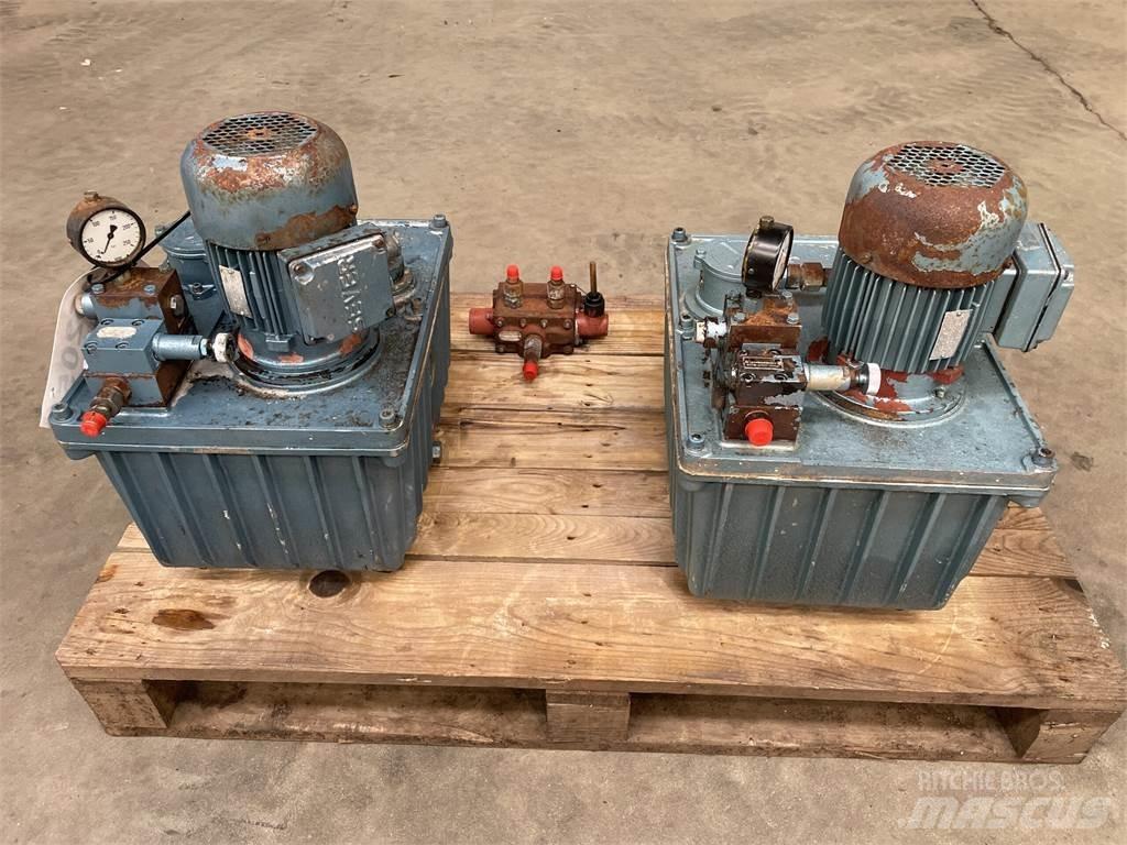  Powerpac, elektrisk - 2 stk. Diesel Generatorer