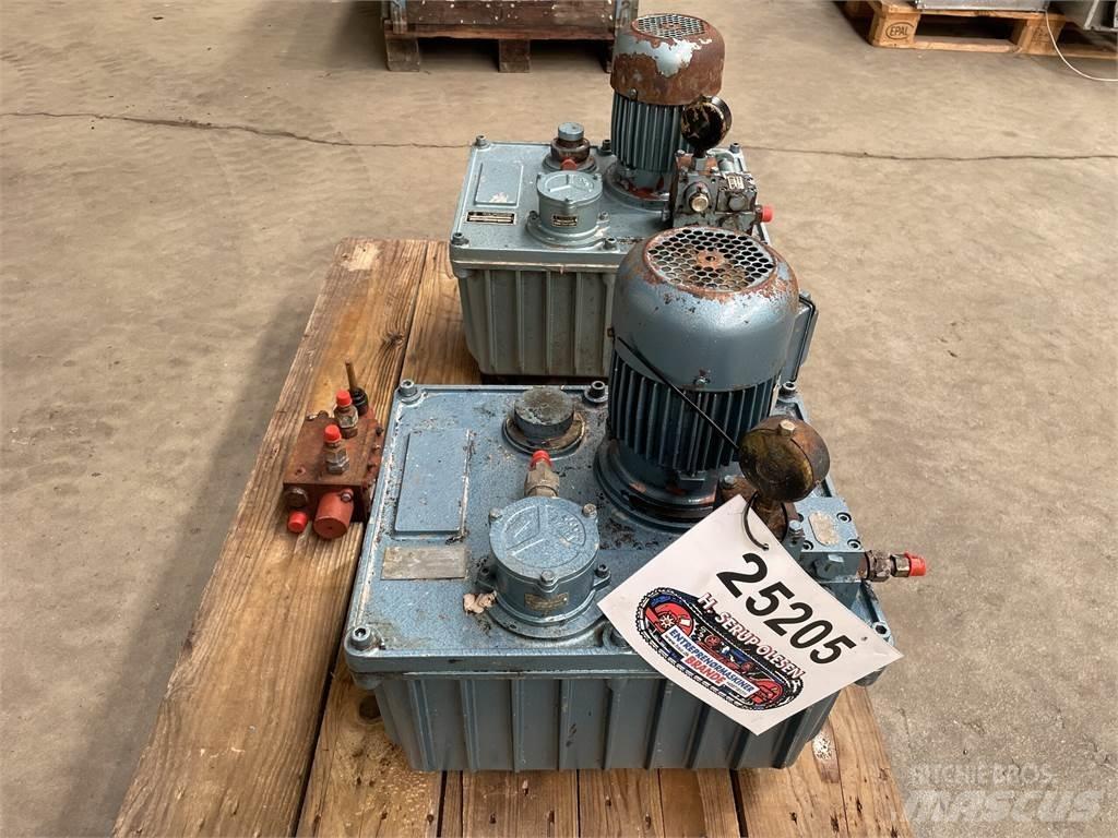  Powerpac, elektrisk - 2 stk. Diesel Generatorer