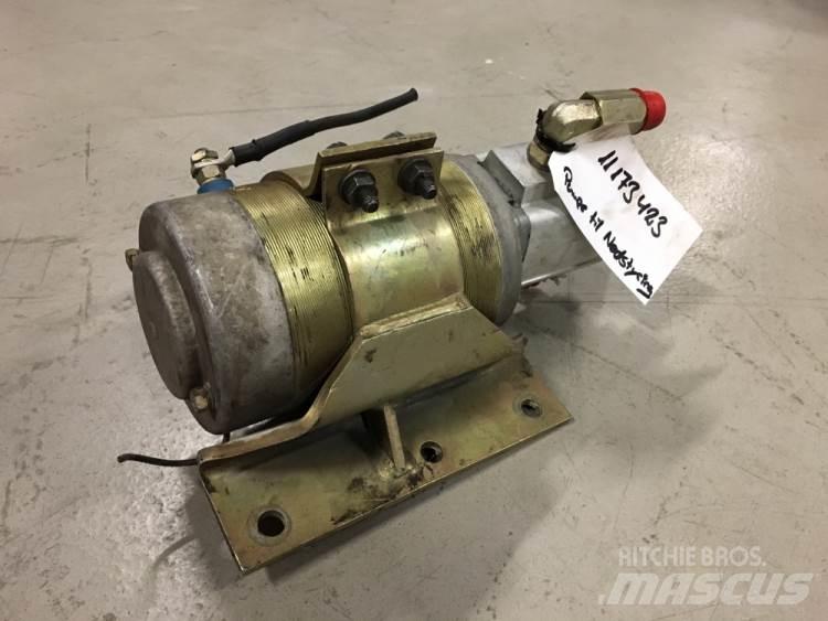  Pumpe til nødstyring Hydraulikk