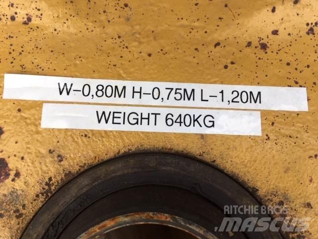  Rammeled ex. Cat 735 Dumper Andre komponenter