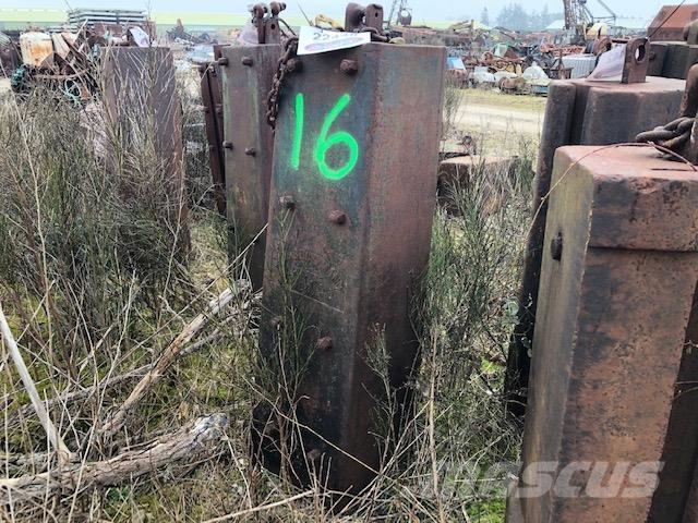  Rammeslag ca. 2000 kg Andre komponenter