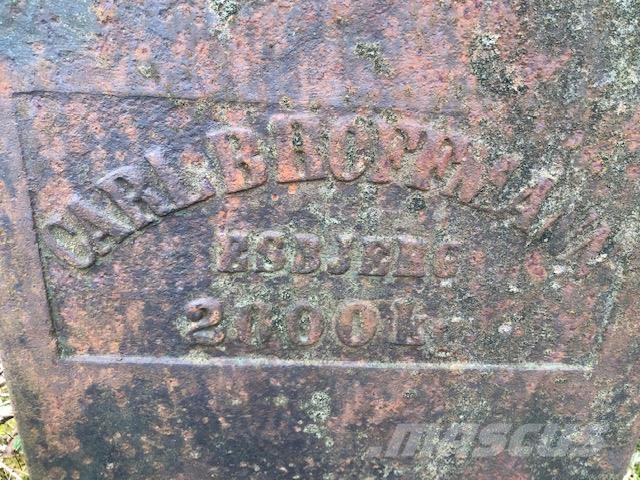  Rammeslag ca. 2000 kg Andre komponenter