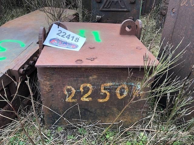  Rammeslag ca. 2250 kg Andre komponenter