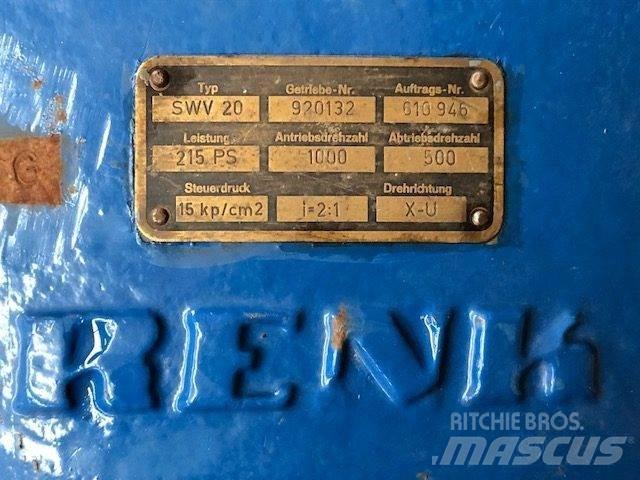 Renk Type SWV20 Girkasser