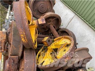  Skinnehjul ø450 mm + flange Dekk, hjul og felger