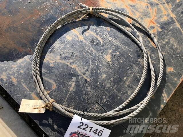  Stålwire Ø18 mm Kran deler og utstyr