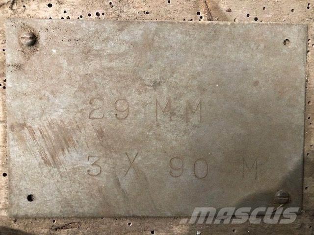  Stålwire Ø29 mm Kran deler og utstyr