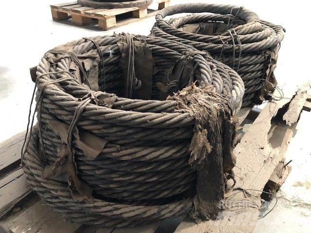  Stålwire Ø30 mm Kran deler og utstyr