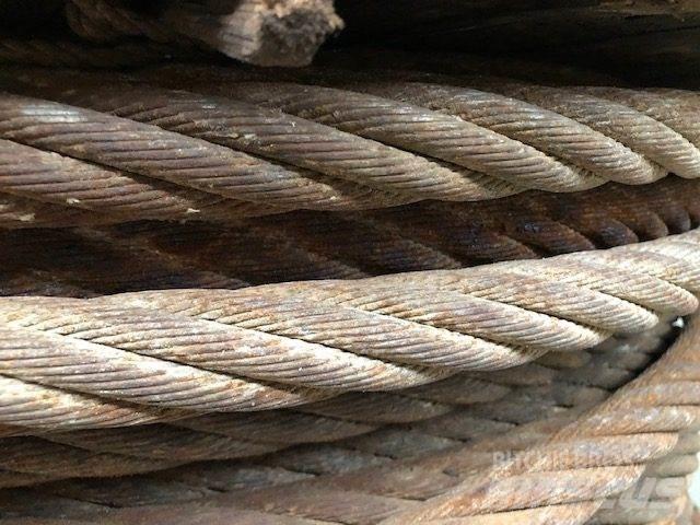  Stålwire Ø32 mm Kran deler og utstyr