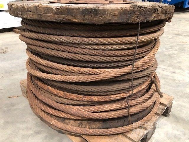  Stålwire Ø32 mm Kran deler og utstyr