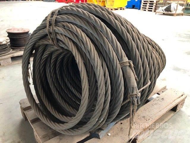  Stålwire Ø32 mm Kran deler og utstyr
