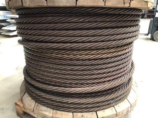  Stålwire Ø36 mm Kran deler og utstyr