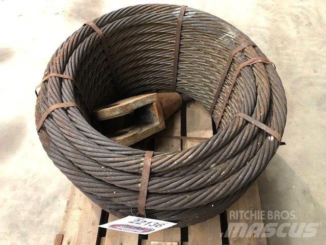  Stålwire Ø42 mm Kran deler og utstyr