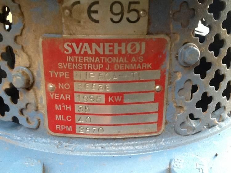  Svanehøj NP 50A-TL pumpe Vannpumper