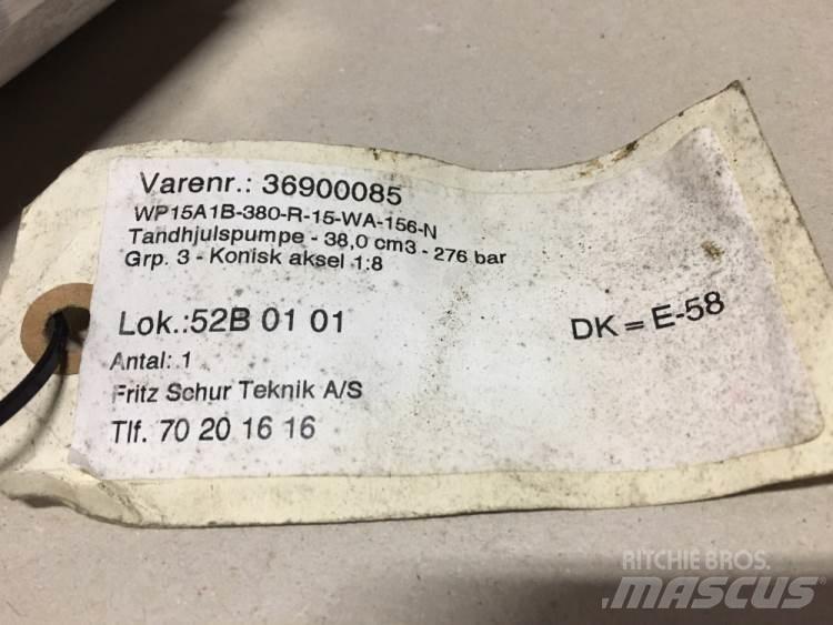  Tandhjulspumpe, Haldex Hydraulikk