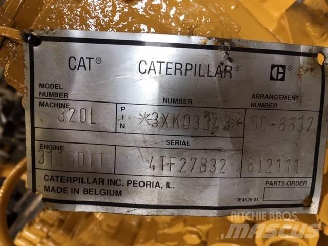  Ventilblok ex. Cat 320L Andre komponenter