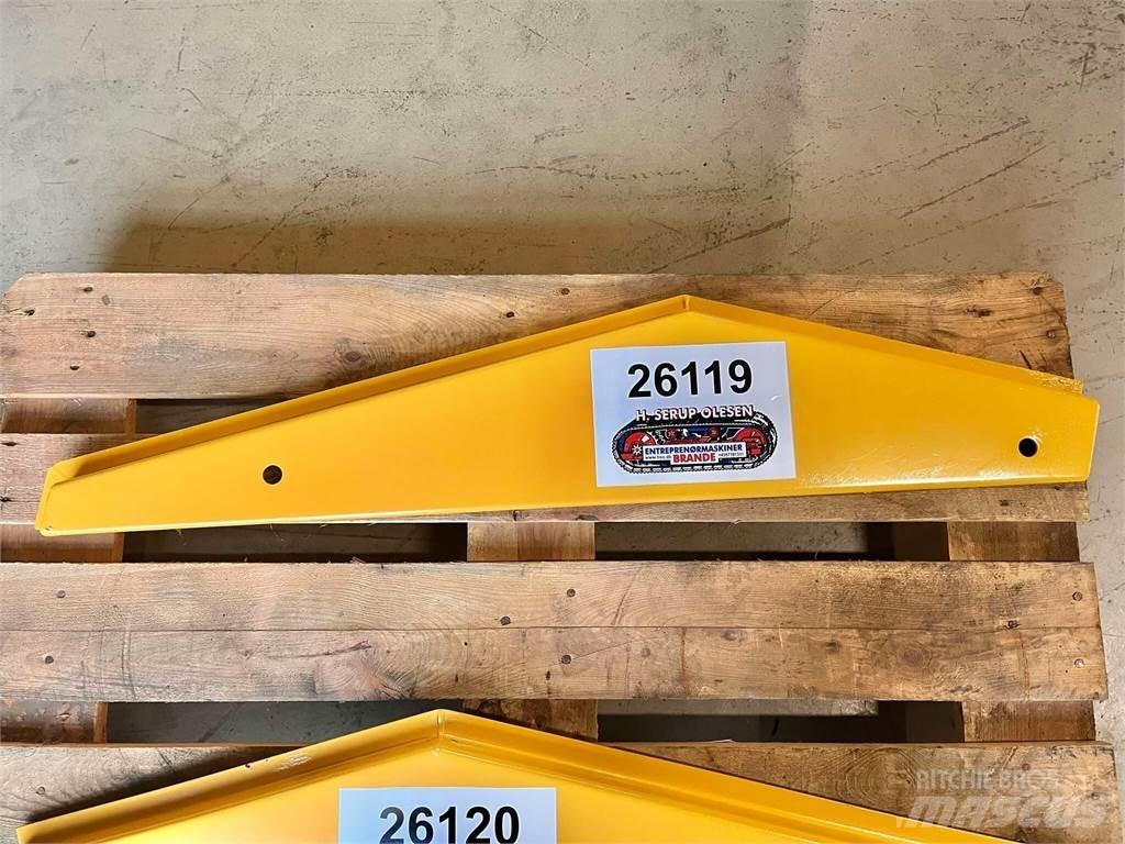 Volvo L120F sideplade Andre komponenter