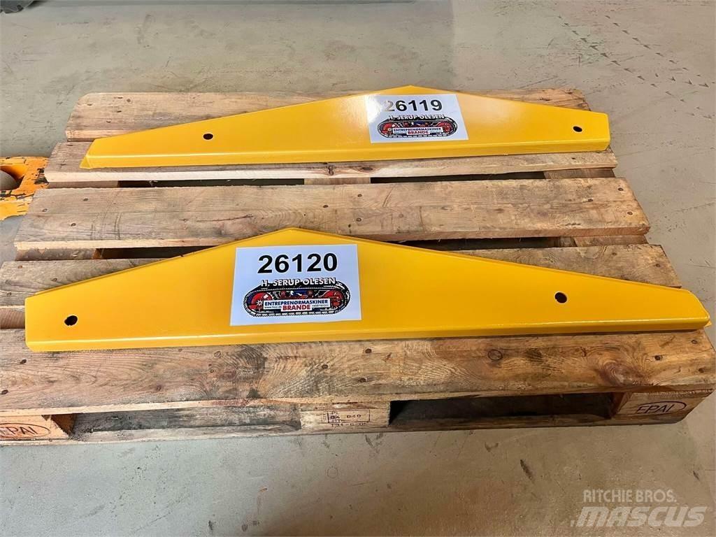 Volvo L120F sideplade Andre komponenter
