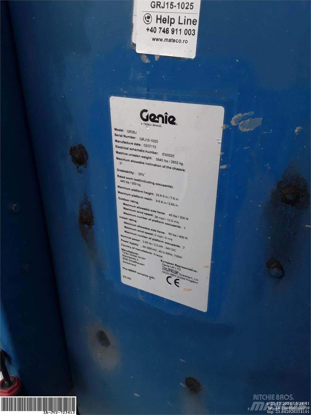 Genie GR26J Personløftere