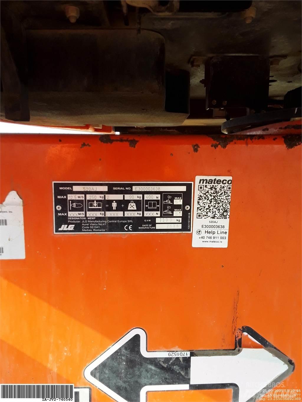 JLG 520AJ Leddede bomlifter