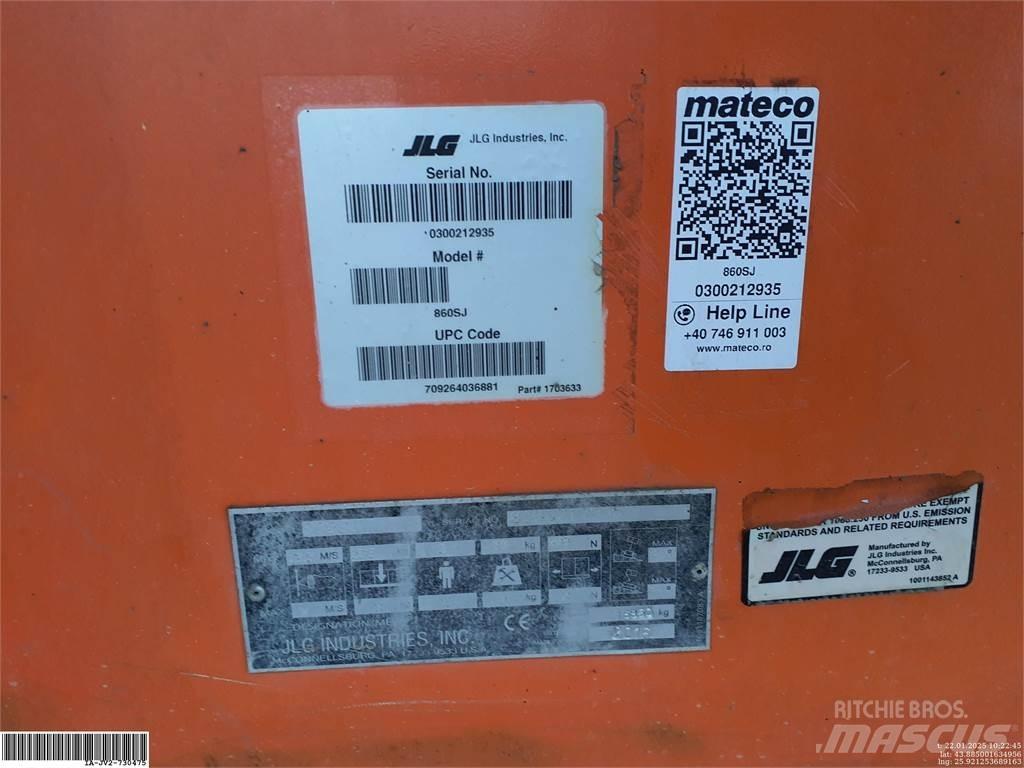 JLG 860SJ Leddede bomlifter