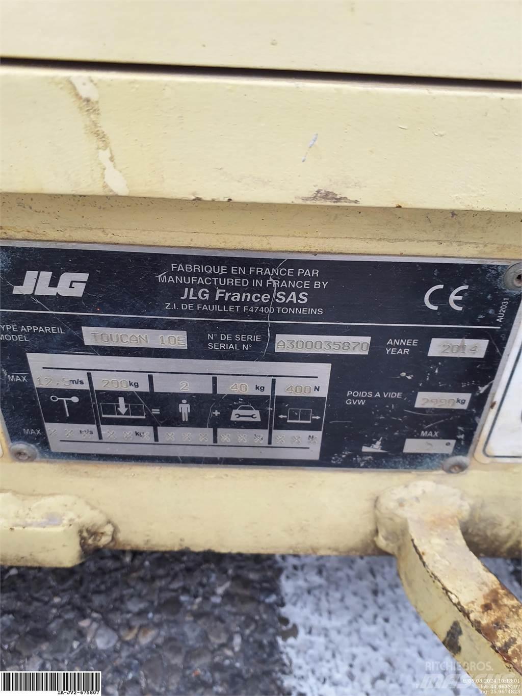 JLG Toucan 10E Personløftere