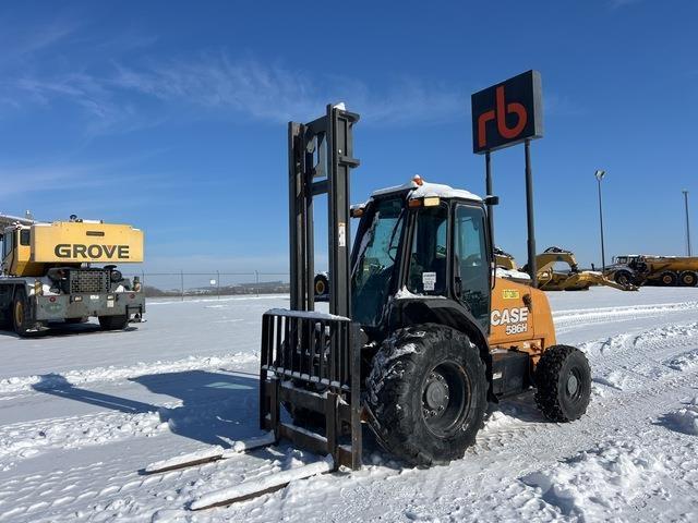 CASE 586H Terrenggående gaffeltruck