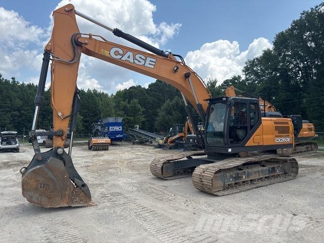 CASE CX260E Beltegraver