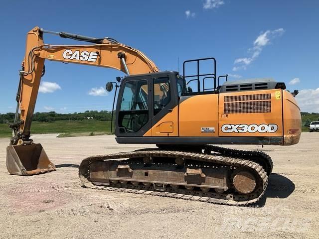 CASE CX300D Beltegraver