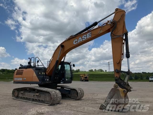 CASE CX300D Beltegraver