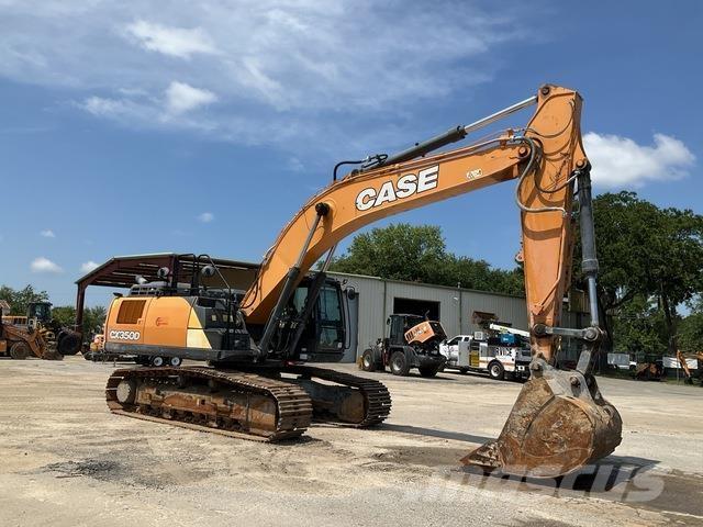 CASE CX350D Beltegraver