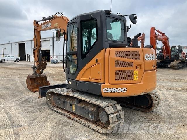 CASE CX80C Beltegraver