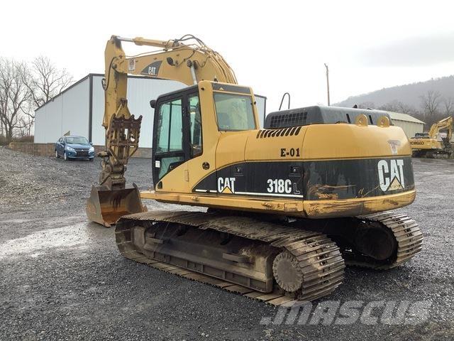 CAT 318C Beltegraver