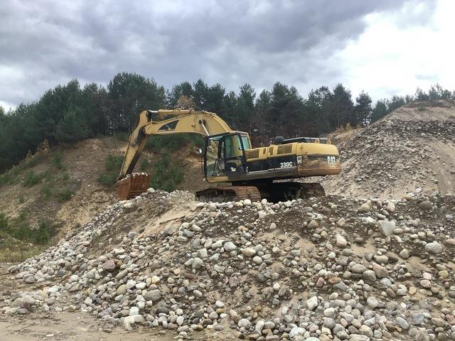 CAT 330C Beltegraver
