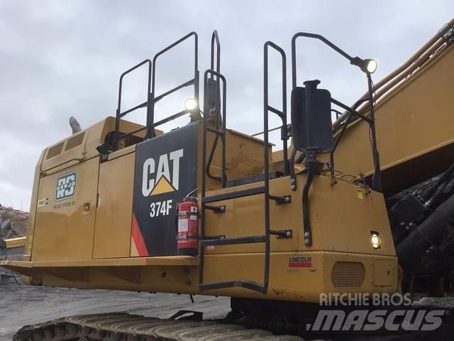 CAT 374F Beltegraver