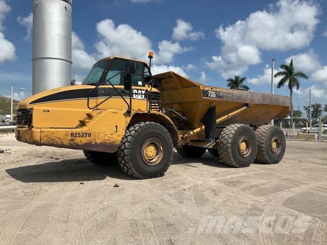 CAT 735 Rammestyrte Dumpere