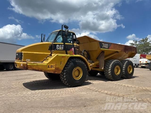 CAT 740 Rammestyrte Dumpere