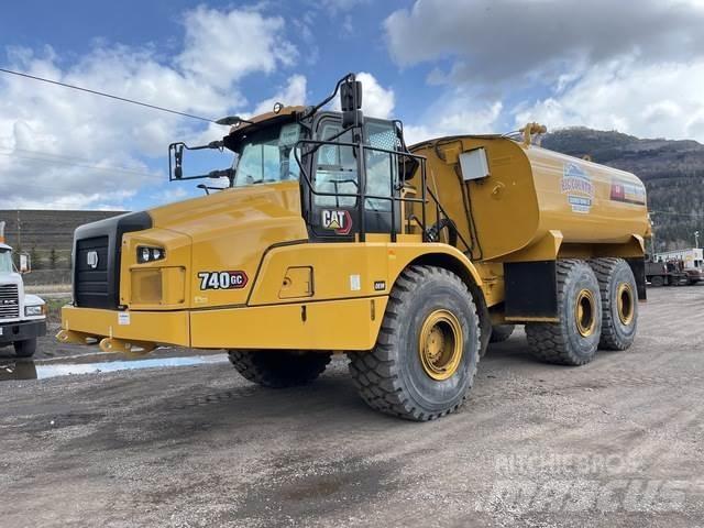 CAT 740GC Vanningsvogn for støvdemping