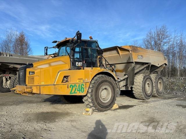 CAT 740GC Rammestyrte Dumpere