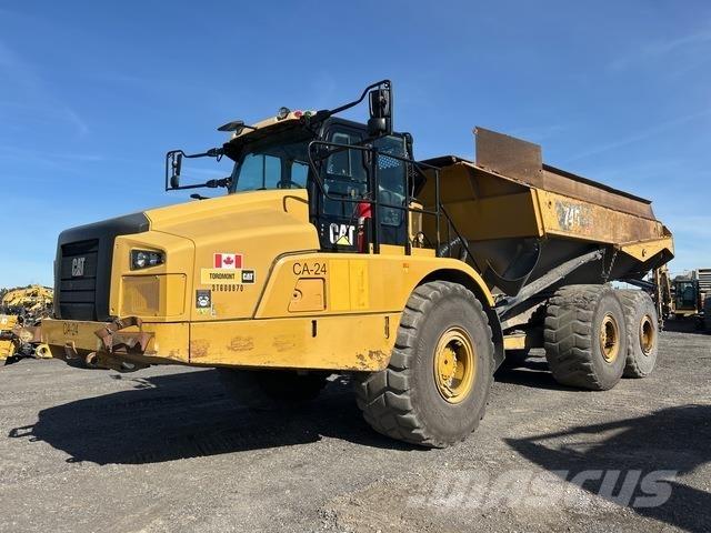 CAT 745 Rammestyrte Dumpere