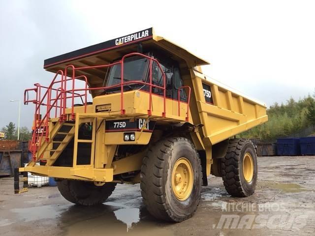 CAT 775D Rammestyrte Dumpere