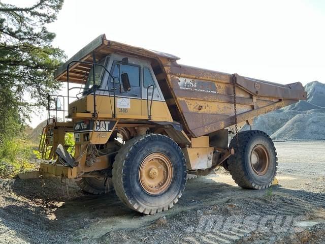 CAT 775D Rammestyrte Dumpere